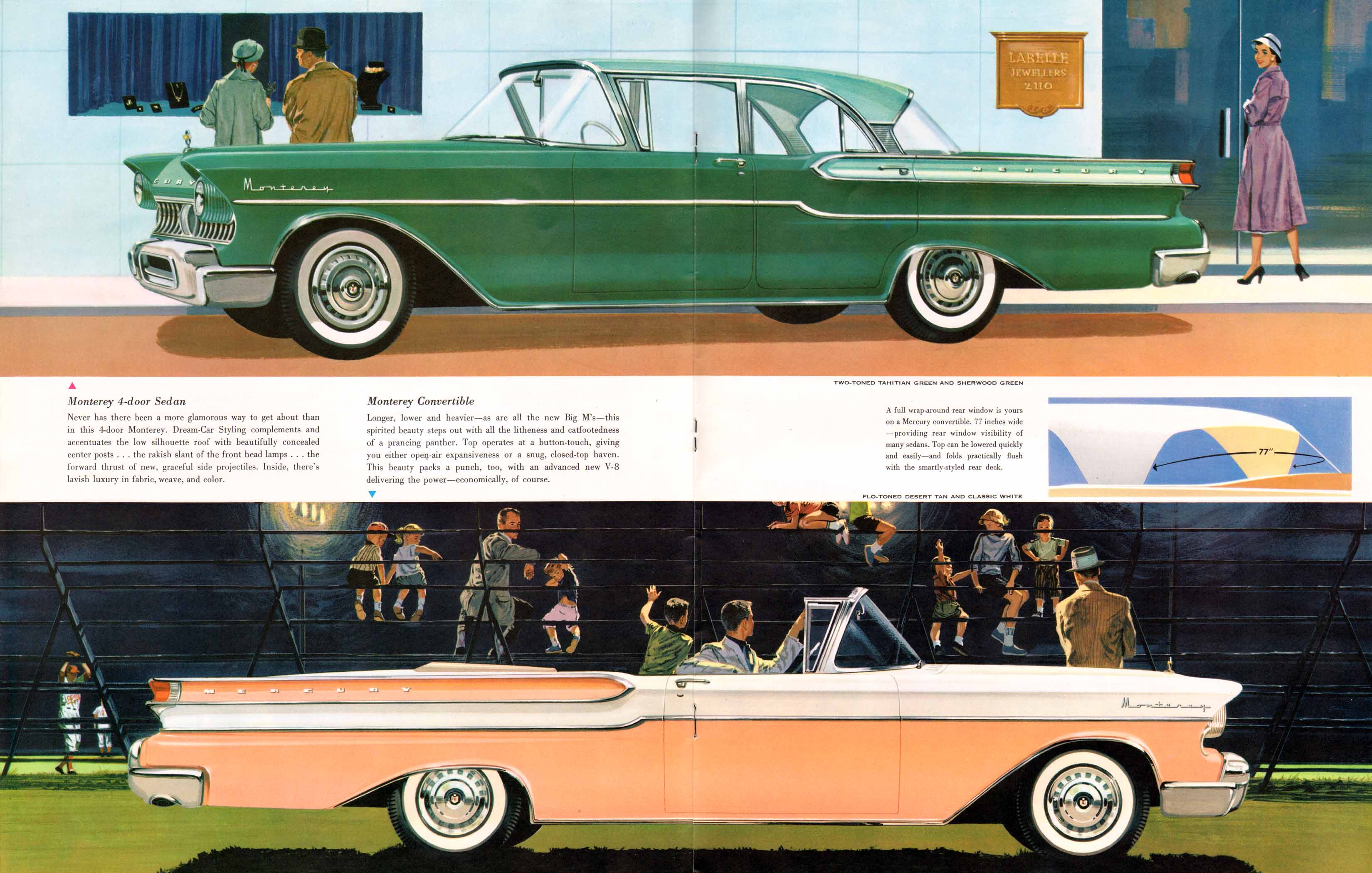1957 Mercury Brochure Page 7